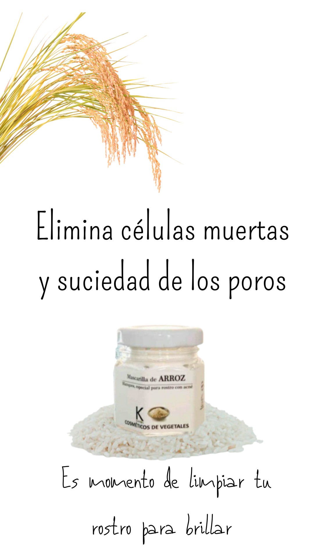 Producto imagen Mascarilla de Arroz