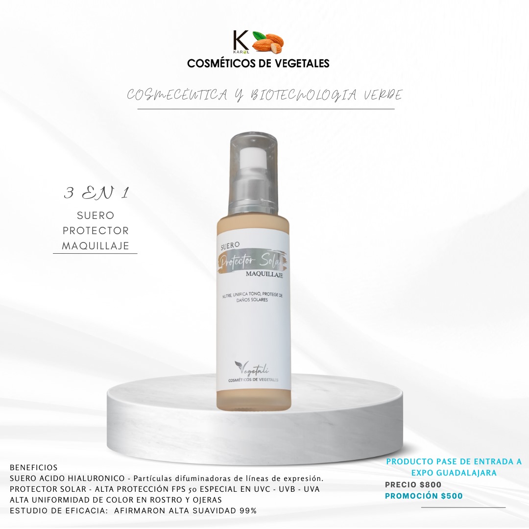 Imagen de Suero Protector con Maquillaje 3 EN 1 (PASE PARA EVENTO DE ANIVERSARIO )(no comisionable)